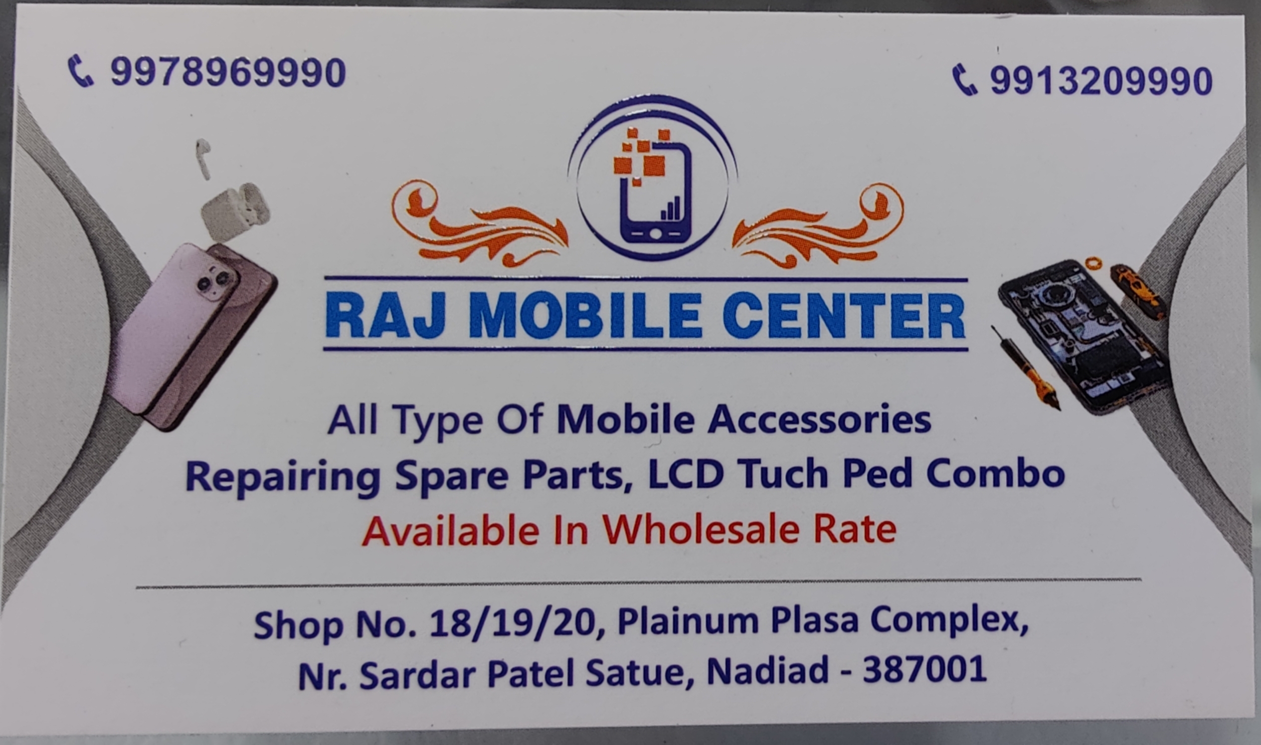 Raj mobile center